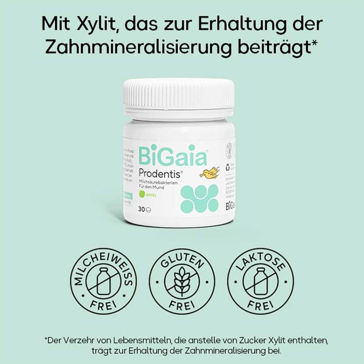 Bigaia Prodentis Apfel Lutschtabletten - 4