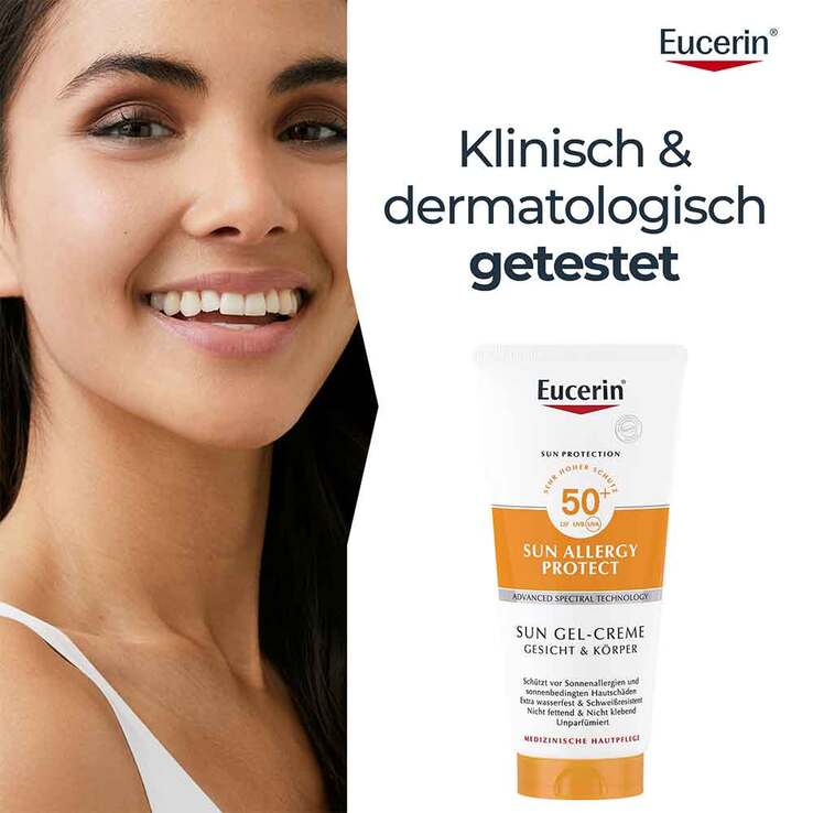 Eucerin Sun Allergie Gel LSF 50 + - 5