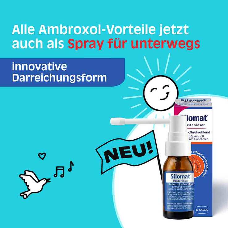 Silomat Hustenlöser Ambroxol 10mg / Sprü.Lösung zum Einnehmen - 3