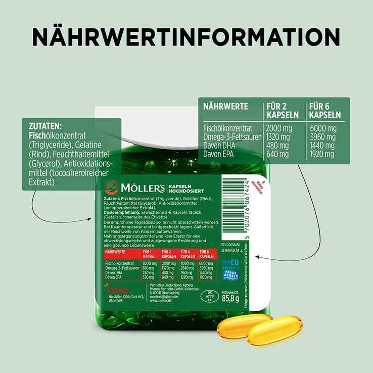 Möller`s Omega-3 Kapseln hochdosiert - 3