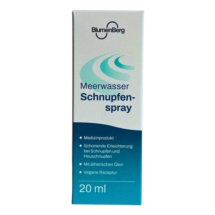 Blumenberg Meerwasser Schnupfenspray - 1