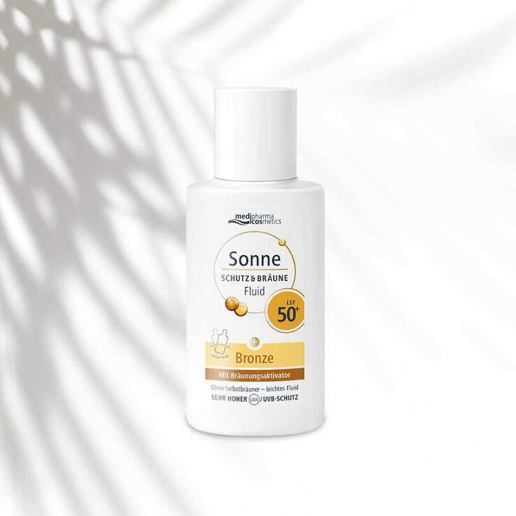Sonne Schutz & Bräune Fluid bronze LSF 50 + - 2