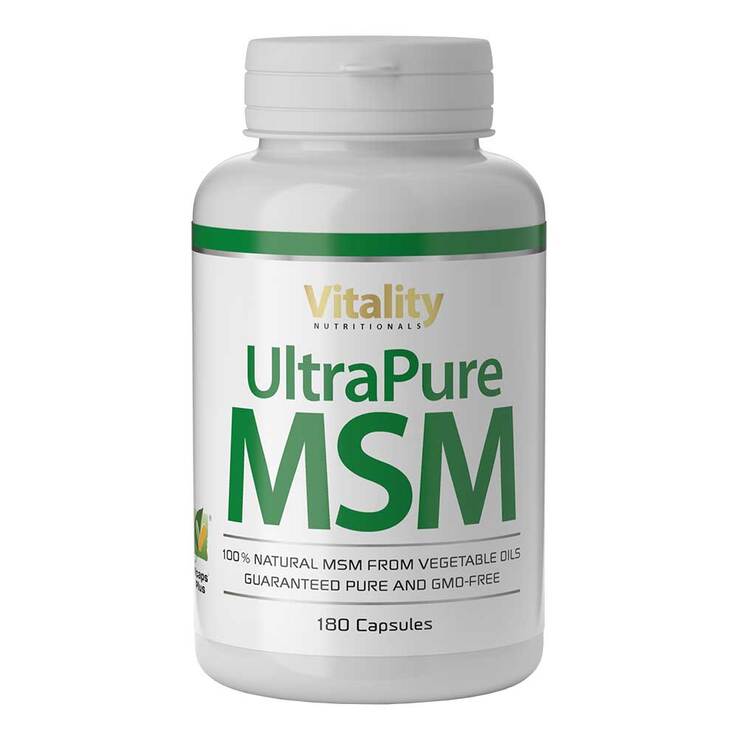 Ultrapure MSM 2000 mg vegan Kapseln - 1