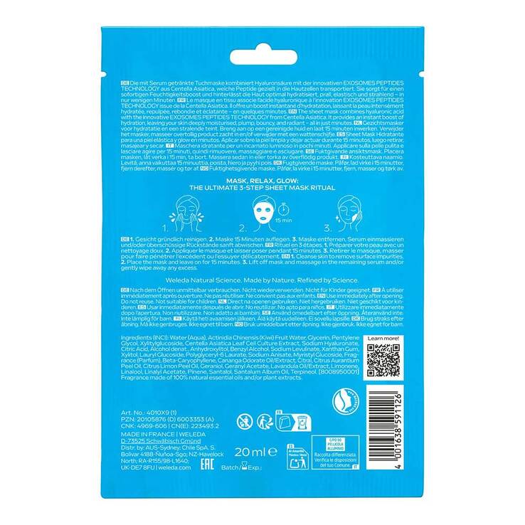 Weleda Exo Boost Hydrobounce Tuchmaske Feuchtigk. - 2