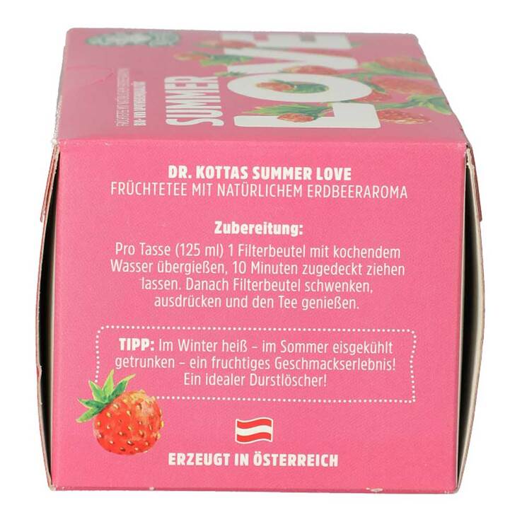 Dr. Kottas Summer Love Früchtetee Filterbeutel - 4