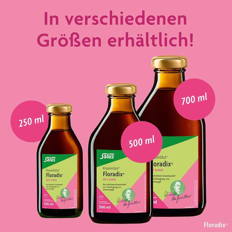 Floradix mit Eisen Flüssigkeit zum Einnehmen - 8