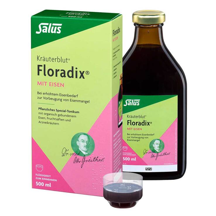Floradix mit Eisen Flüssigkeit zum Einnehmen - 1
