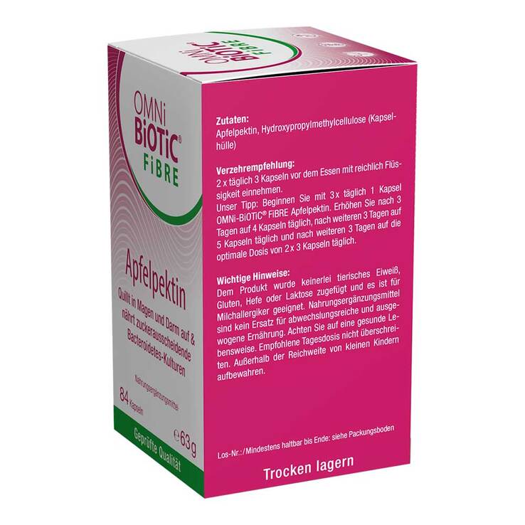 Omni Biotic Fibre Apfelpektin Kapseln - 3