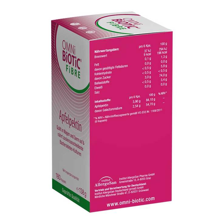 Omni Biotic Fibre Apfelpektin Kapseln - 2