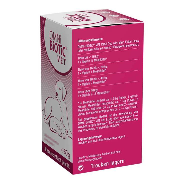 Omni Biotic Vet Erg.Futterm.Pulver für Hunde / Katzen - 3