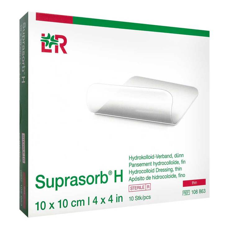 Suprasorb H Hydrokolloidverband dünn 10x10 cm - 1