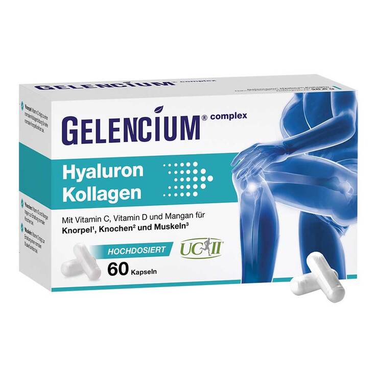 Gelencium Hyaluron Kollagen hochdos.Vitamin C Kapseln - 1
