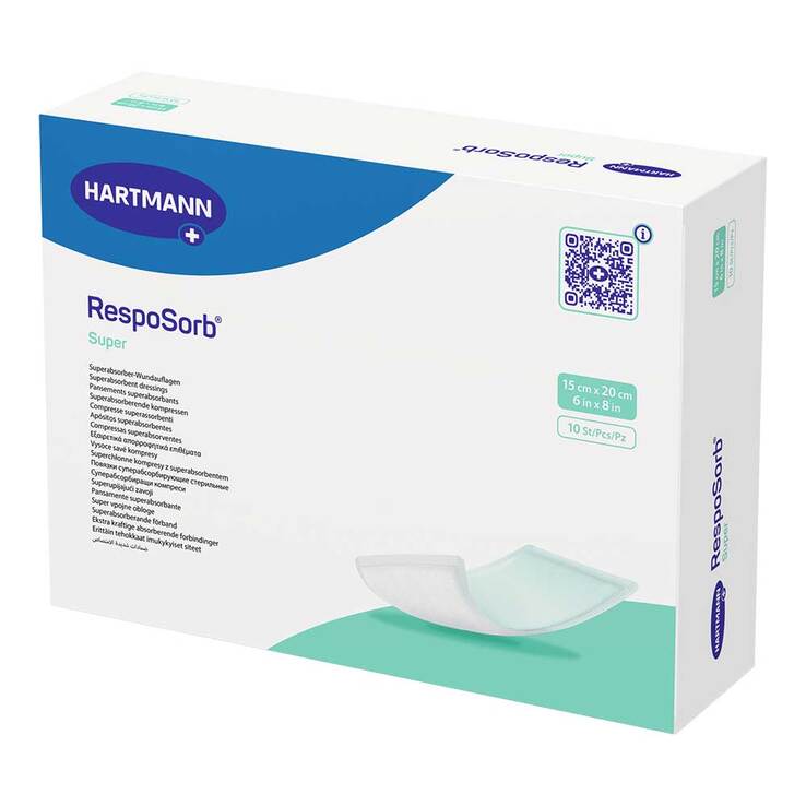 Resposorb Super Wundauflage 15x20 cm - 1