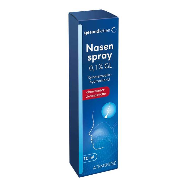 Nasenspray 0,1% GL ohne Konservierungsstoffe - 1