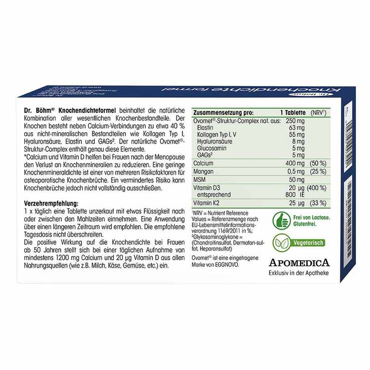 Dr. Böhm Knochendichteformel Tabletten - 4