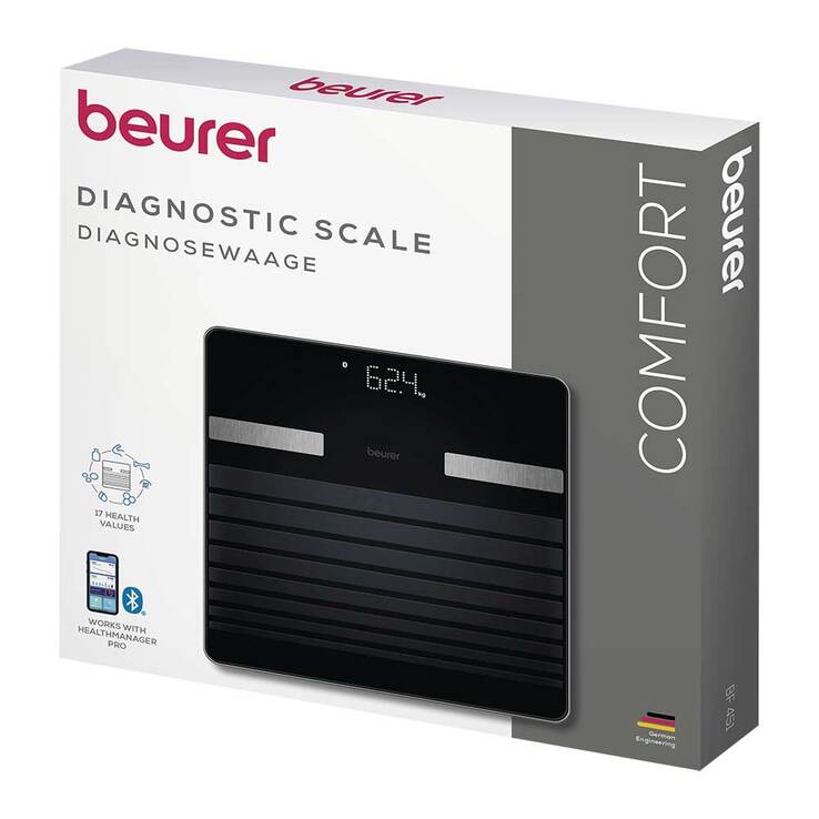 Beurer BF451 Diagnosewaage BT schwarz - 1