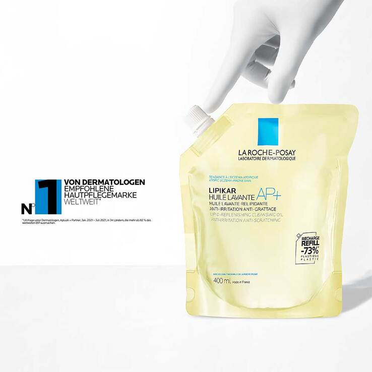 La Roche-Posay Lipikar Dusch- und Badeöl AP + - 4