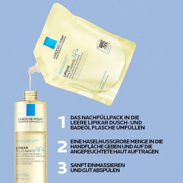 La Roche-Posay Lipikar Dusch- und Badeöl AP + - 6