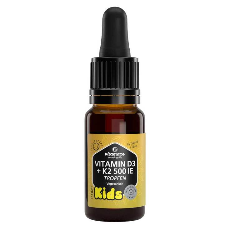 Vitamin D3 K2 500 I.e. Kinder Tropfen 10 ml