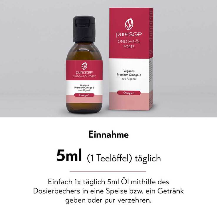 Puresgp Omega-3 Öl Forte Tropfen - 5