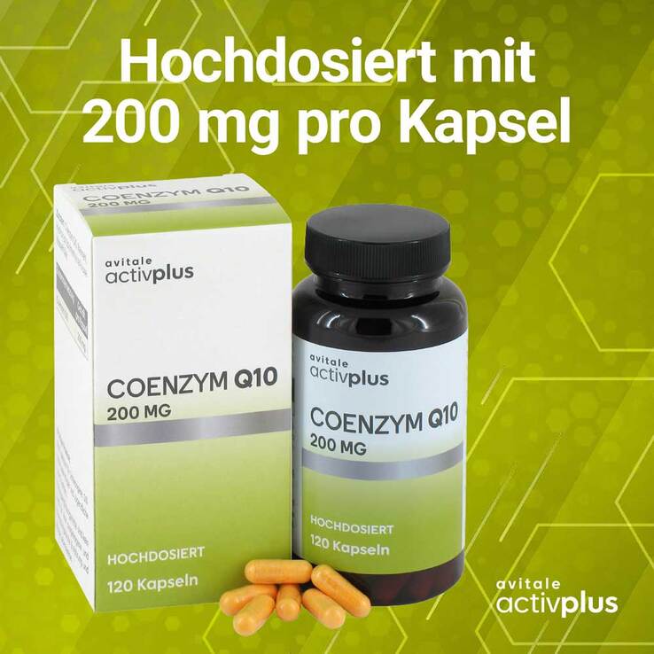Activplus Coenzym Q10 200 mg Kapseln - 4