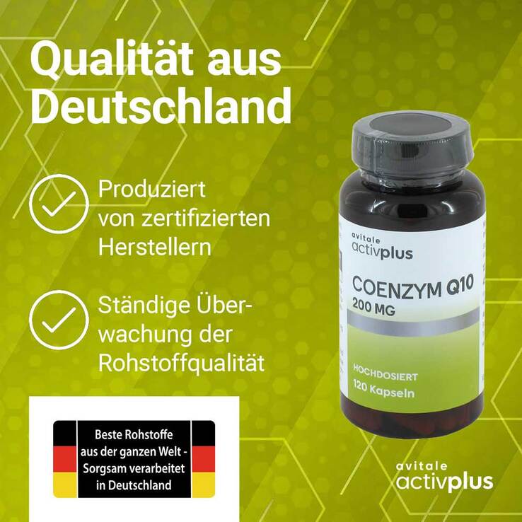 Activplus Coenzym Q10 200 mg Kapseln - 6