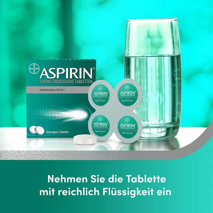Aspirin 500 mg überzogene Tabletten - 7