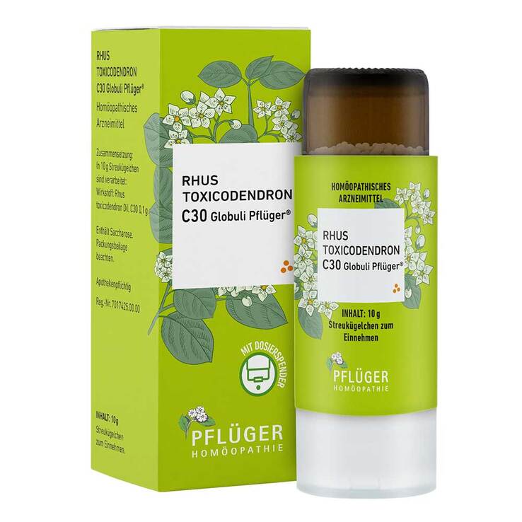 Rhus Toxicodendronicodendron C 30 Globuli Pflüger Globulisp. - 1