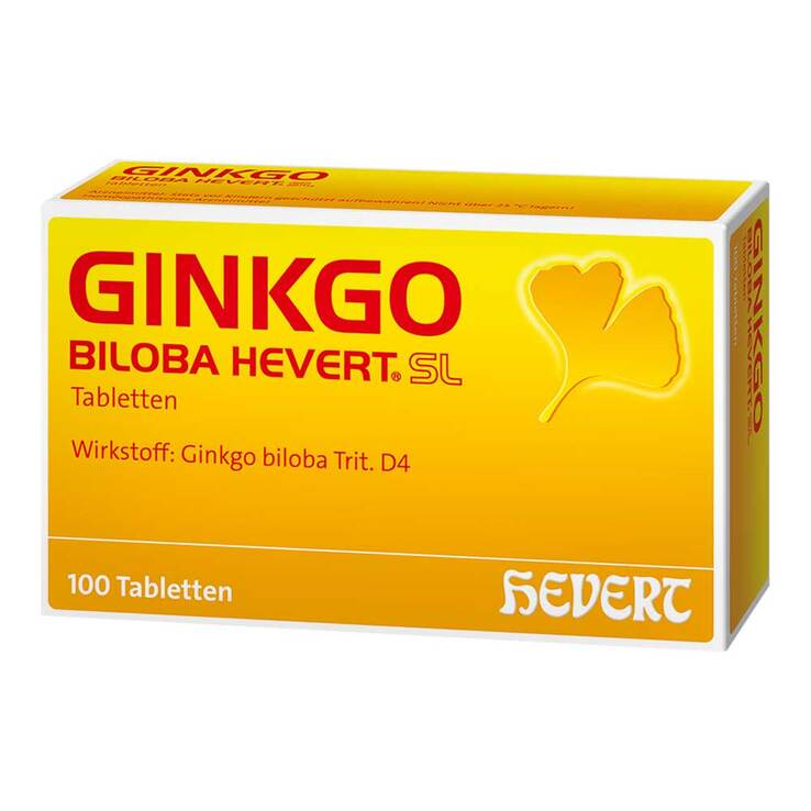 Ginkgo biloba Hevert SL Tabletten - 1