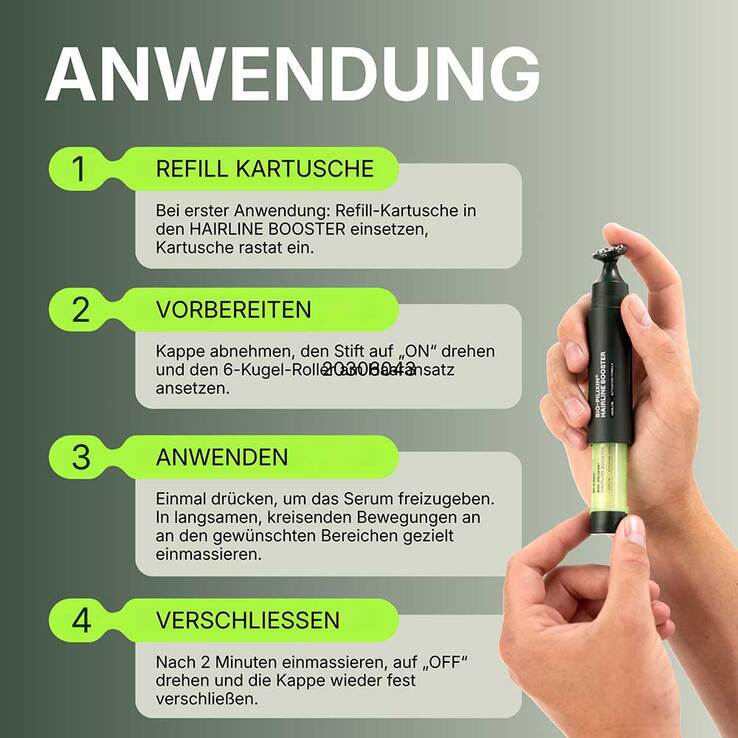 Bio-Pilixin Hairline Booster Serum refill - 4