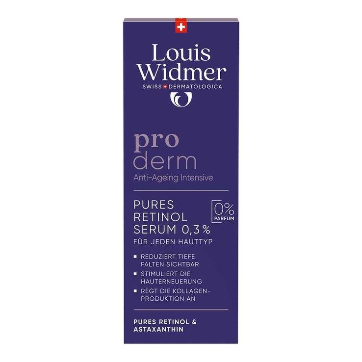 Widmer proderm Pures Retinol Serum 0,3% ohne P. - 1