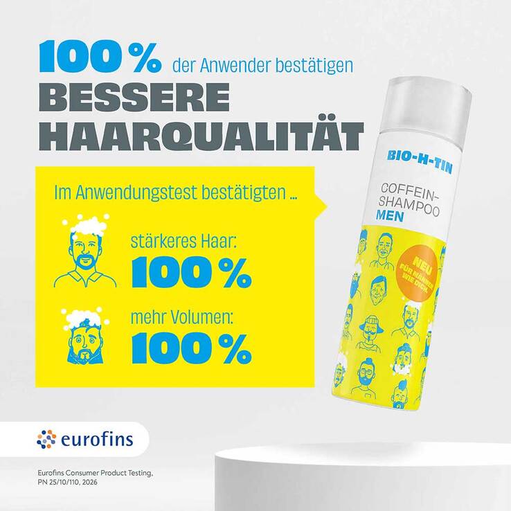 Bio-H-Tin Coffein-Shampoo MEN - 4