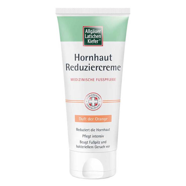 Allgäuer Latschenkiefer Hornhaut Reduziercreme Orange - 1