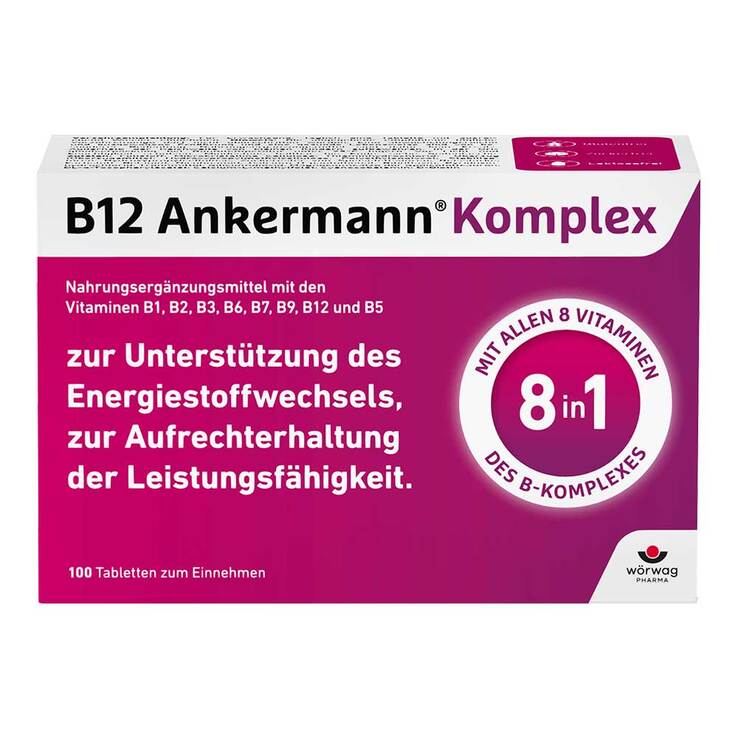 B12 Ankermann Komplex überzogene Tabletten - 1