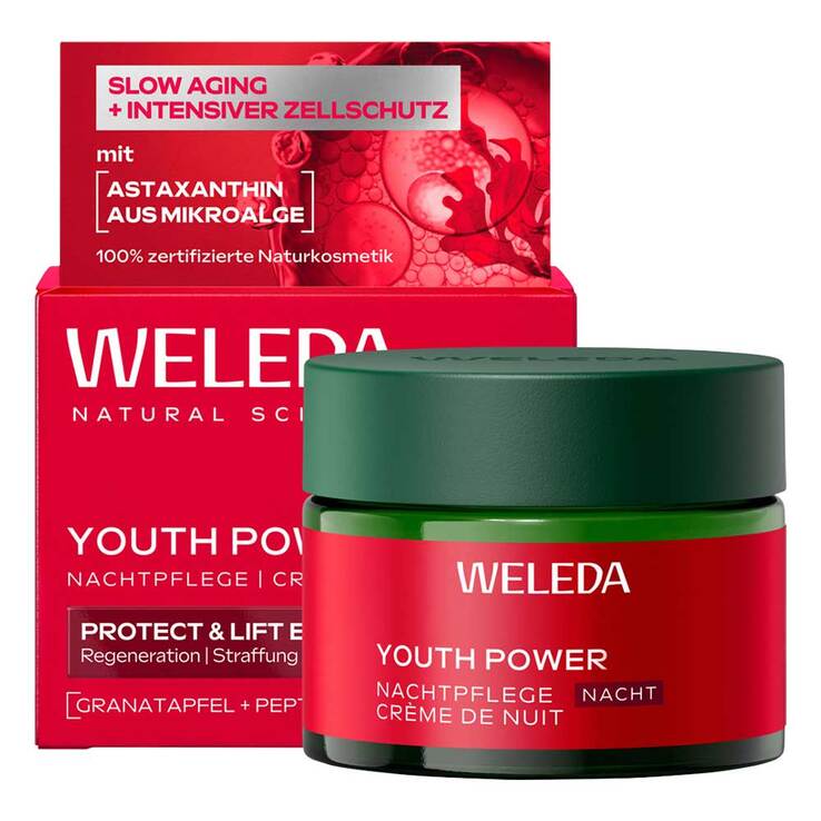 Weleda Youth Power Nachtpflege Granatapfel - 1