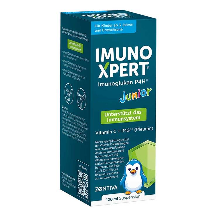 Imunoxpert Junior Susp Vitamin C + Beta-Glucan Suspension - 1