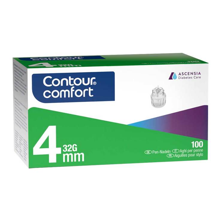 Contour comfort Pen-Nadeln 4 mm 32 G - 1