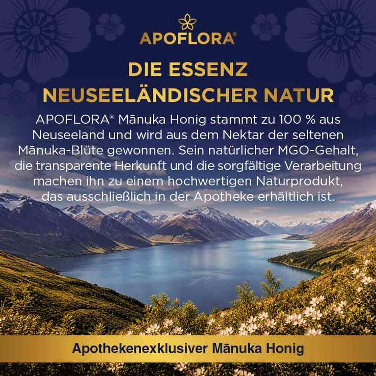 Manuka Apoflora Honig Mgo 400 + - 4