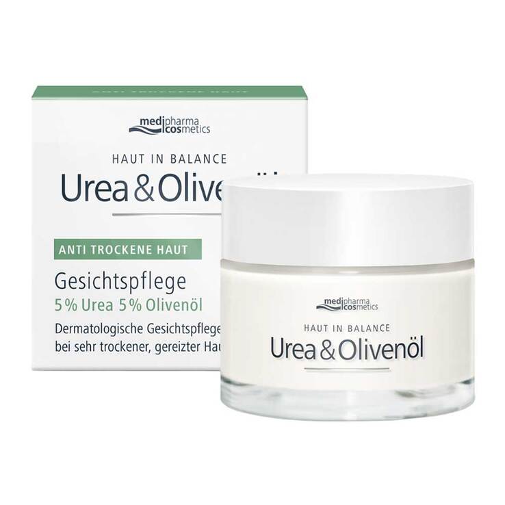 Haut in Balance Urea & Olivenöl Gesichtspflege Creme - 1