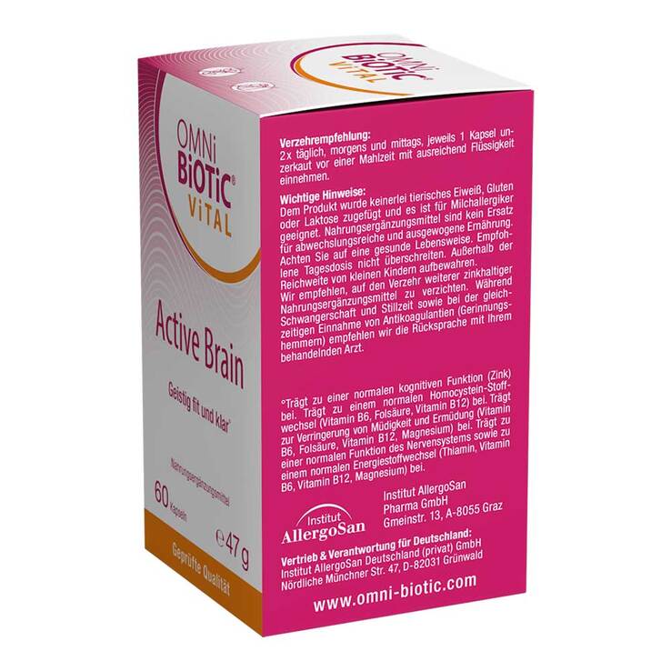 Omni Biotic Vital Active Brain Kapseln - 2