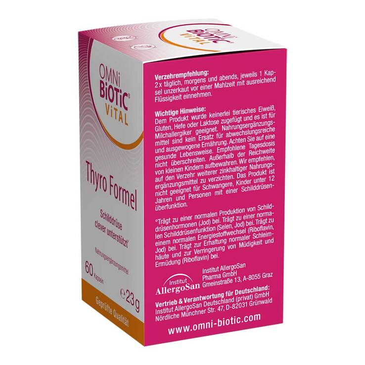 Omni Biotic Vital Thyro Formel Kapseln - 2