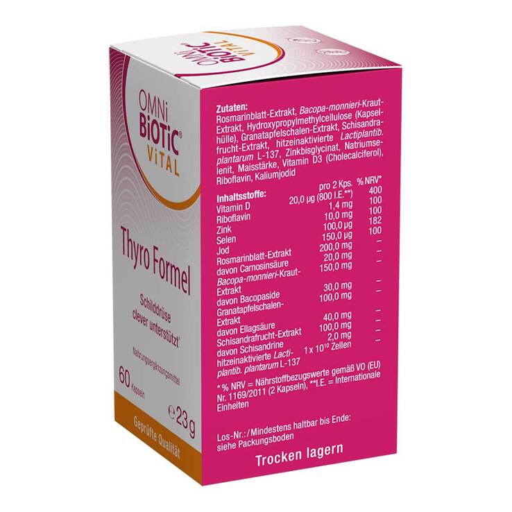 Omni Biotic Vital Thyro Formel Kapseln - 3