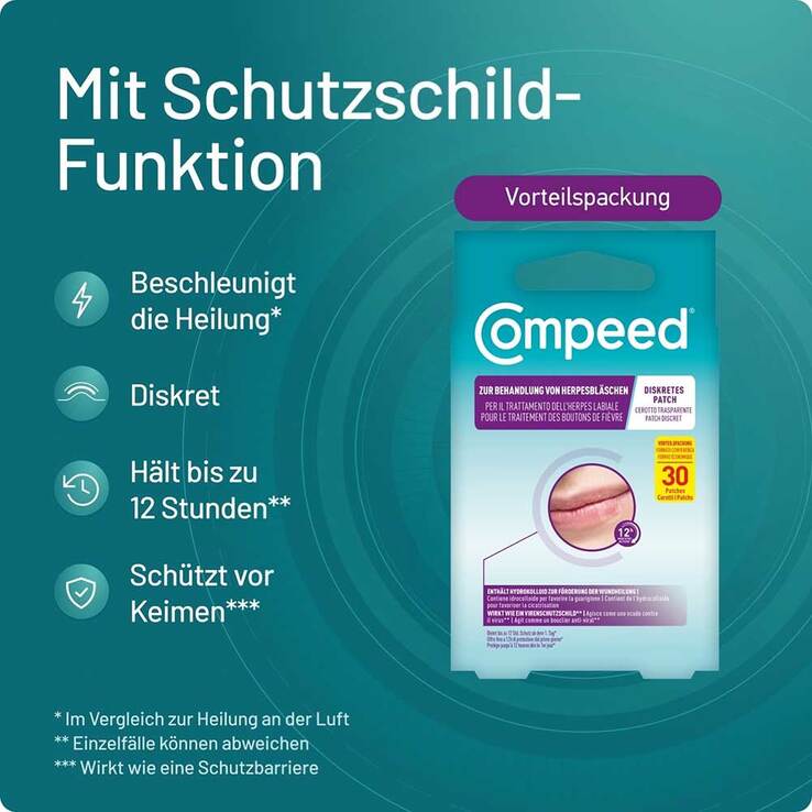 Compeed Herpesbläschen Patch Vorteilspack - 5