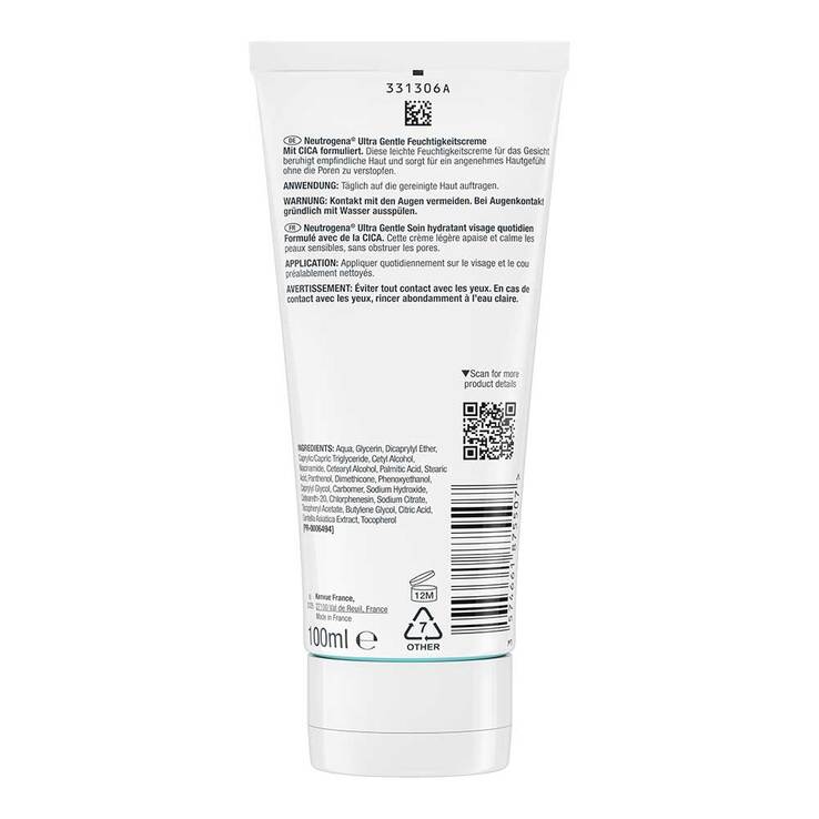 Neutrogena Ultra Gentle Feuchtigkeitscreme - 6