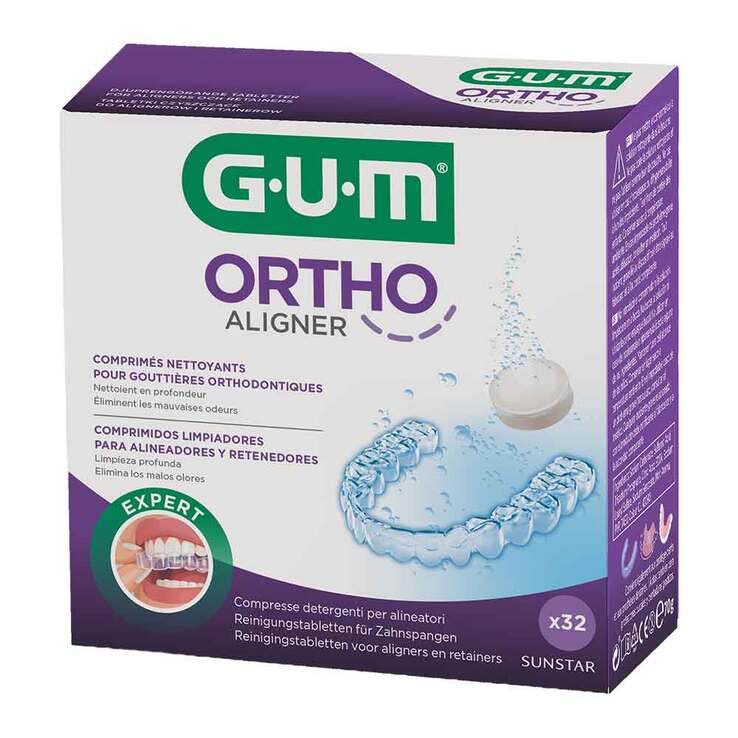 GUM Ortho Aligner Reinigungstabletten - 1