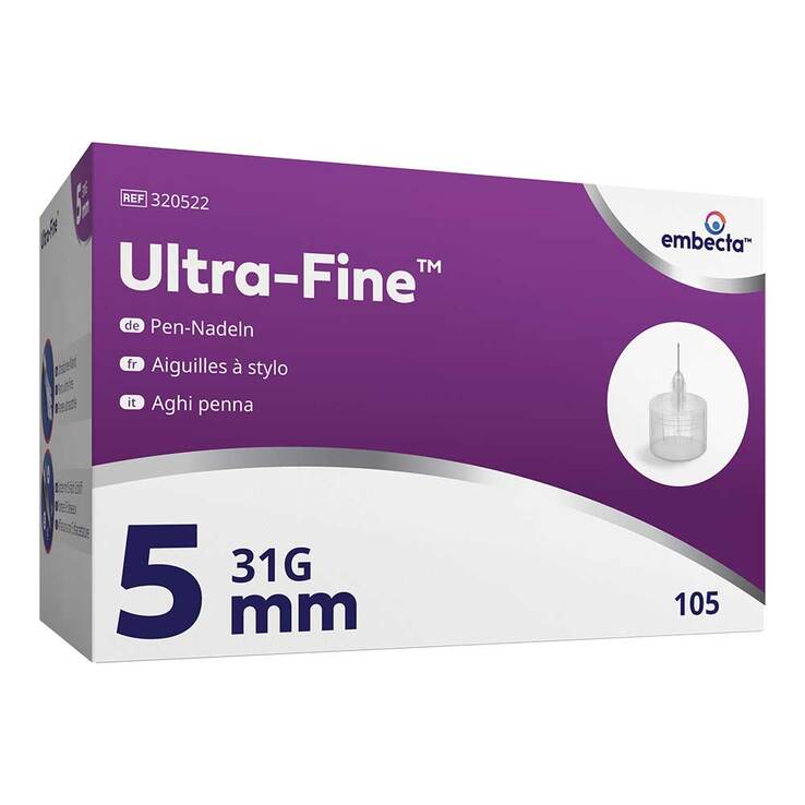 Ultra-Fine Pen-Nadeln 5 mm - 1