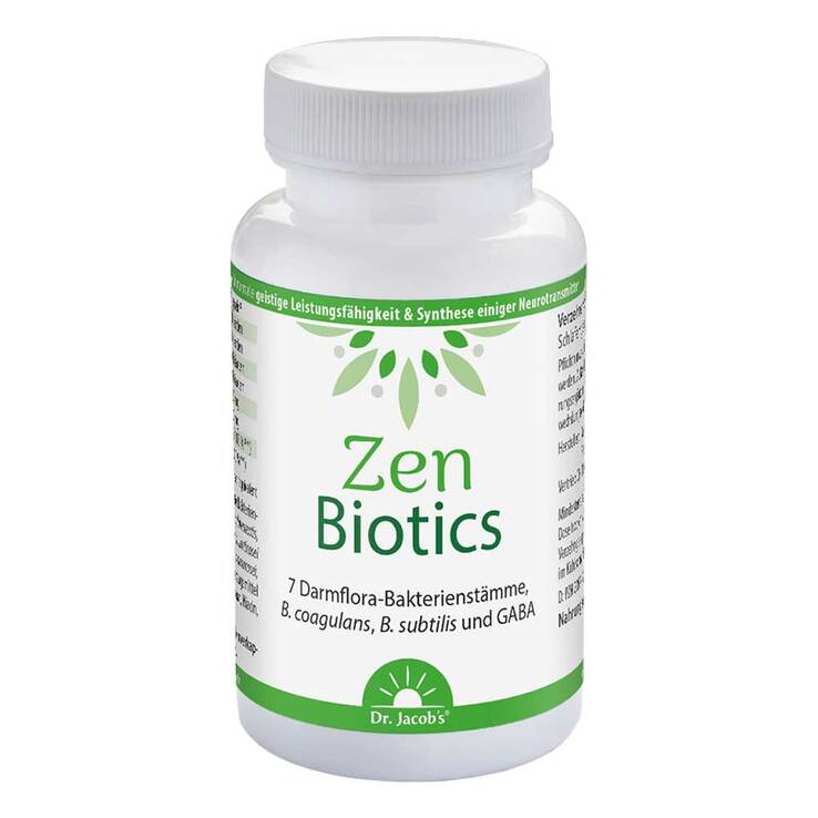 Zen Biotics Darmflora-Bakterien + Gaba Dr. Jacob`s - 1