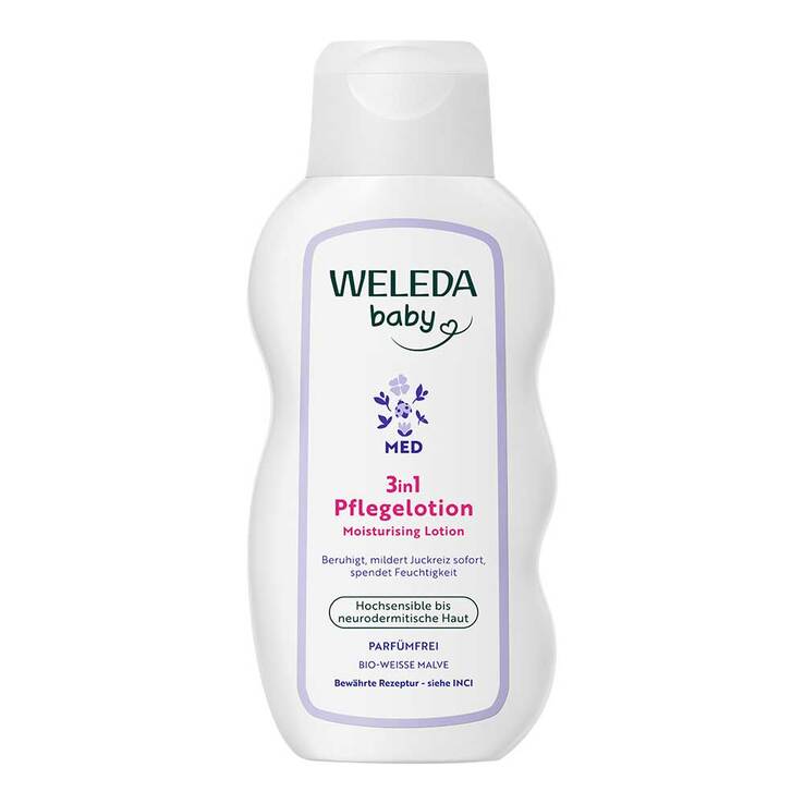 Weleda 3in1 weiße Malve Pflegelotion - 1