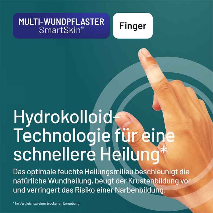 Compeed Multi-Wundpflaster Smartskin Finger - 4