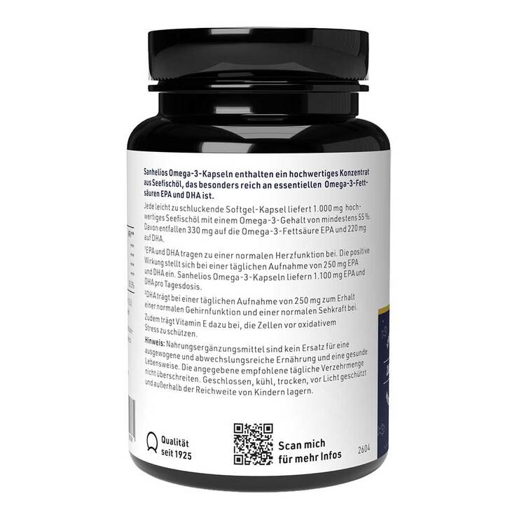 Sanhelios Premium Omega-3 Kapseln - 7